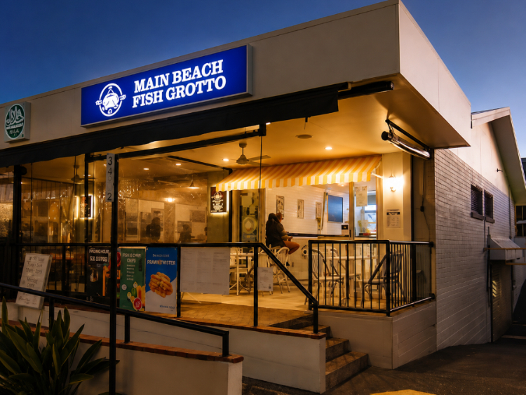 Main Beach Fish Grotto slider image