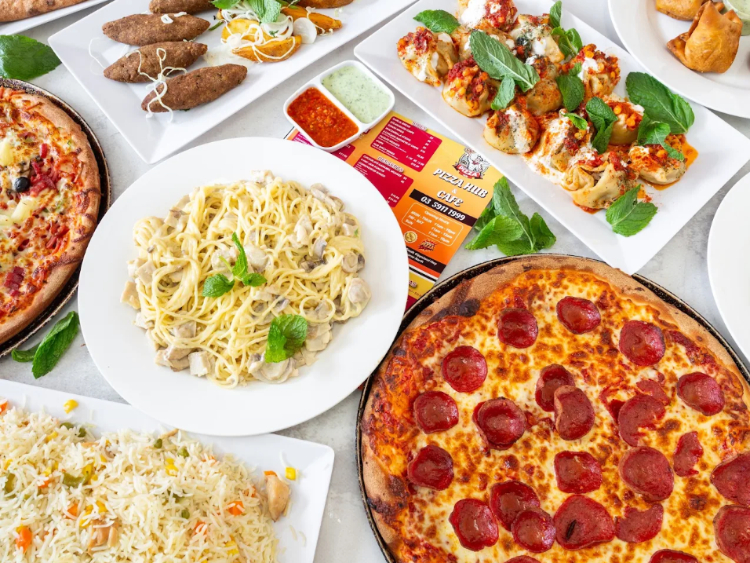 Pizza Hub & Cafe slider image