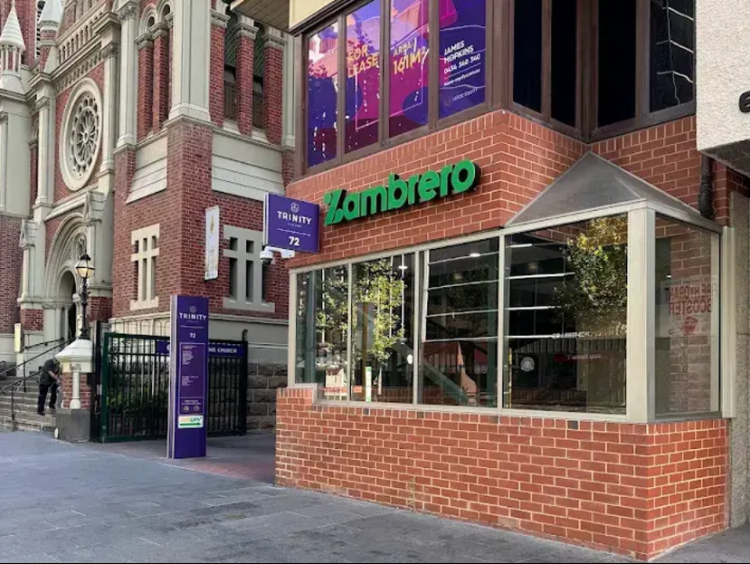 Zambrero - Trinity Arcade slider image