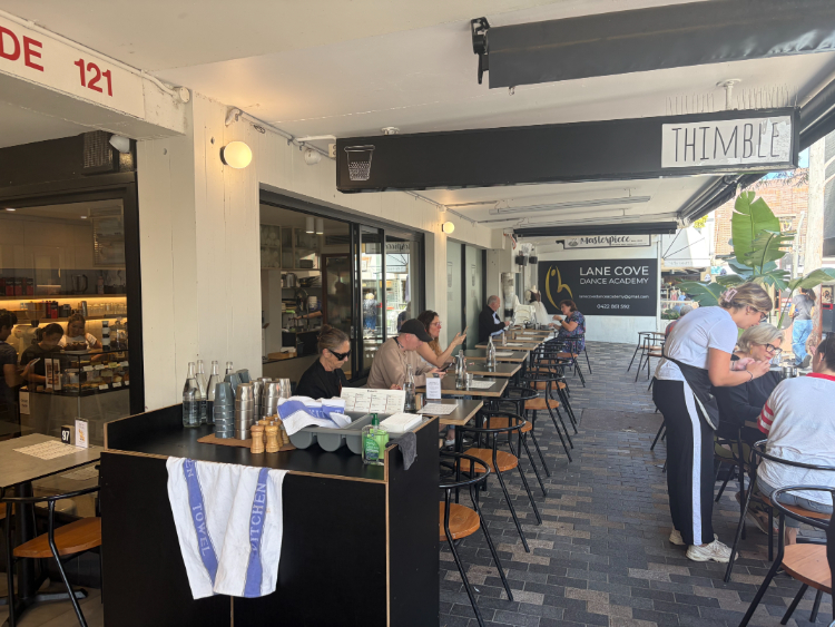 Thimble Cafe slider image