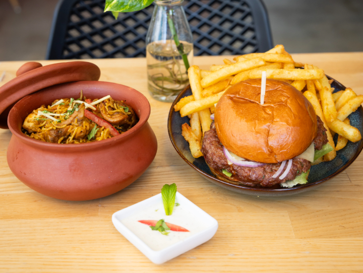 Burgers & Biryani slider image