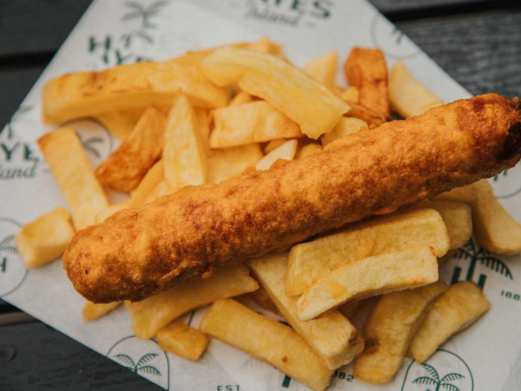 Traditional Fish and Chips at The Hayes slider image