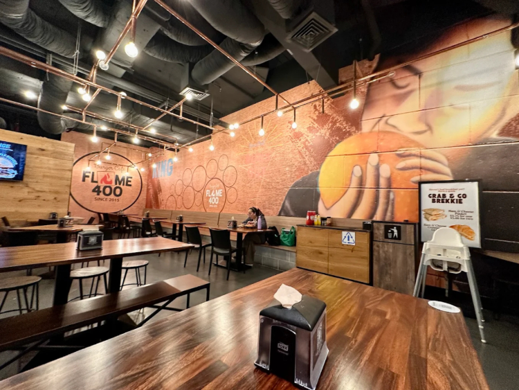 Flame 400 Burger Cafe - Raine Square slider image