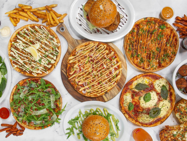 Handcrafted Pizza & Burger slider image
