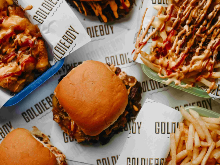 Goldieboy Burgers slider image