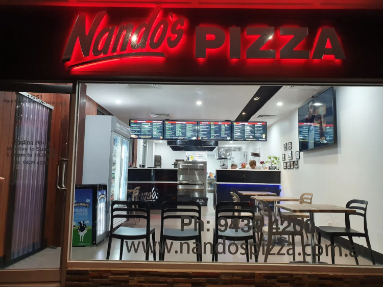Nando's Pizza slider image