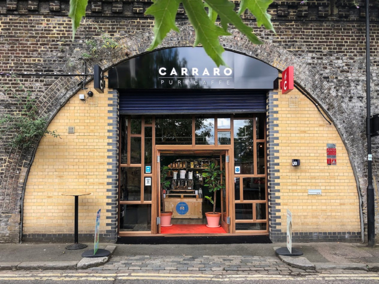 Carraro Coffee UK - Brixton Showroom Cafe slider image