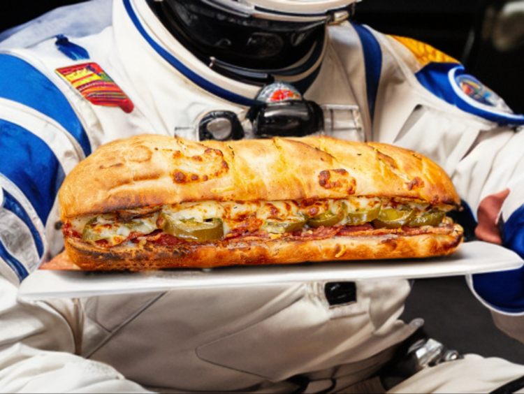 Space Pizza slider image