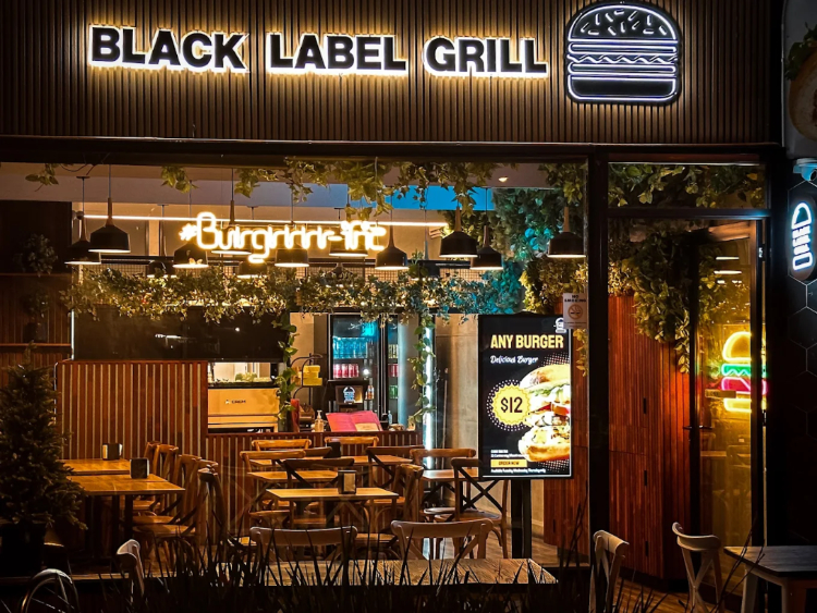 Black Label Grill slider image