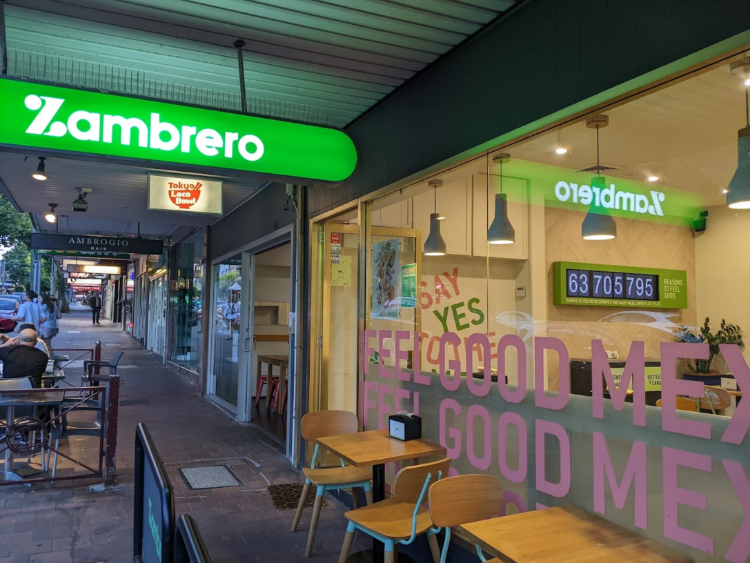 Zambrero - Crows Nest slider image