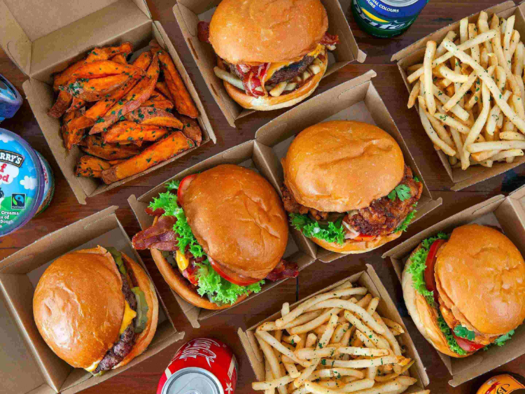 LB Burgers slider image