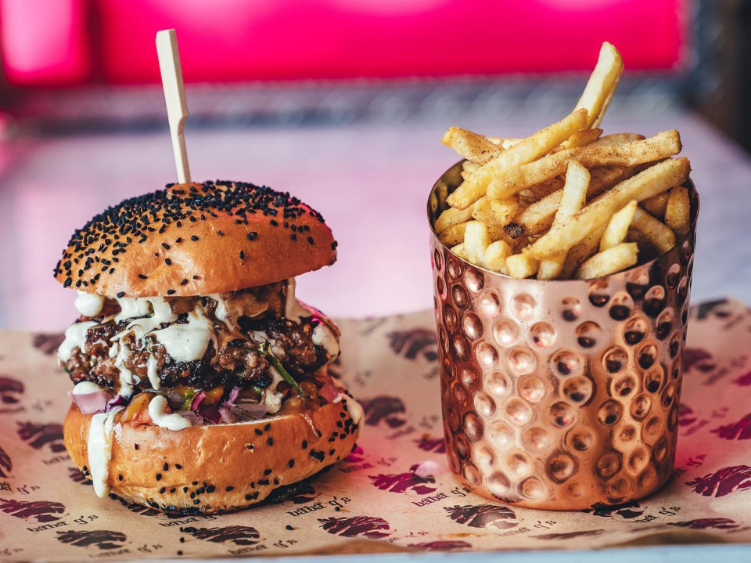 Baba G's Bhangra Burger - Vinegar Yard slider image