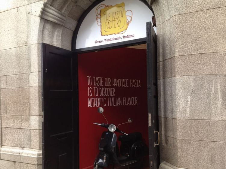 The Pasta Factory slider image