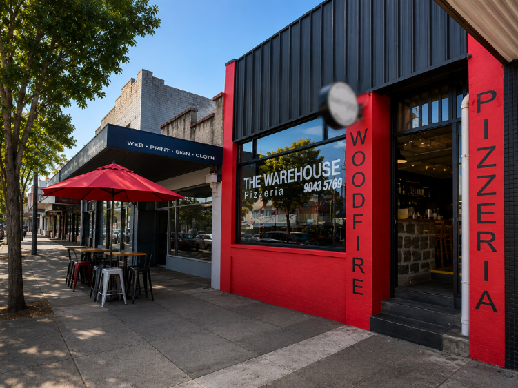 The Warehouse Pizzeria slider image