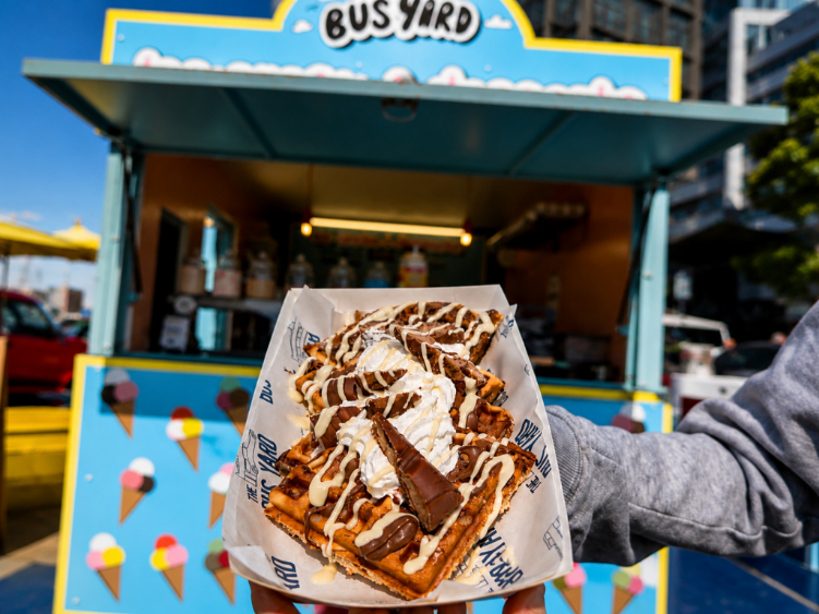 The Bus Yard Liverpool Waters - Desserts & Toasties slider image