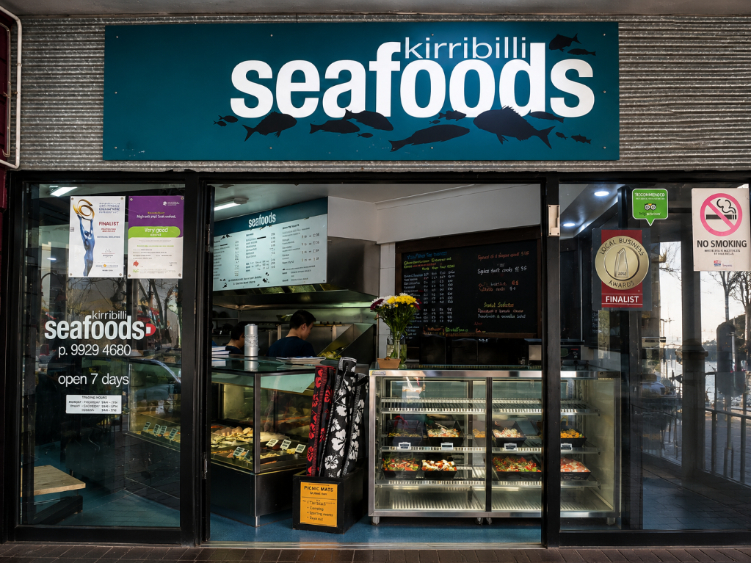 Kirribilli Seafoods slider image