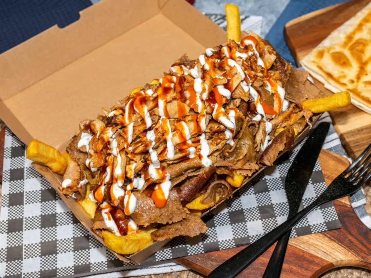 Turquoise Kebab and Pizza slider image