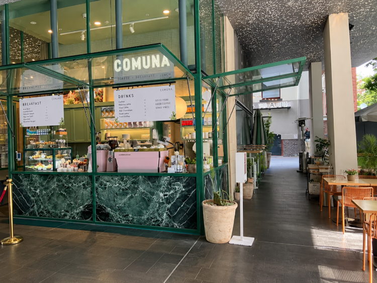 Comuna Cafe - CBD slider image