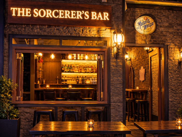 The Sorcerer's Bar slider image
