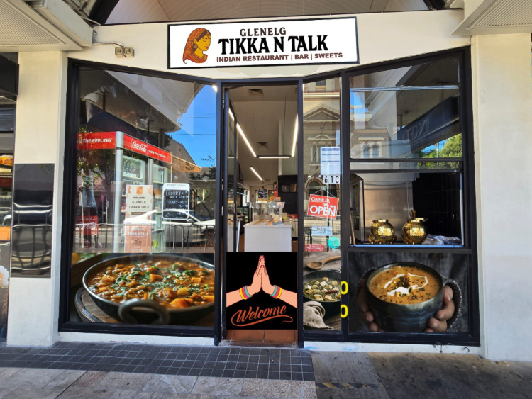 Glenelg Tikka N Talk slider image