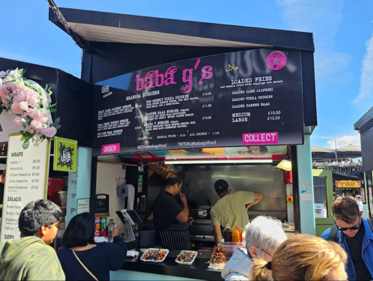 Baba G's Bhangra Burger - Camden Market slider image
