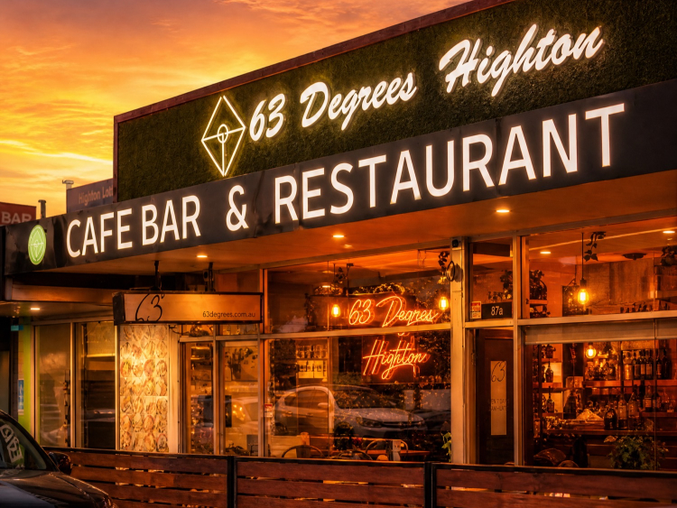 63 Degrees - Highton slider image