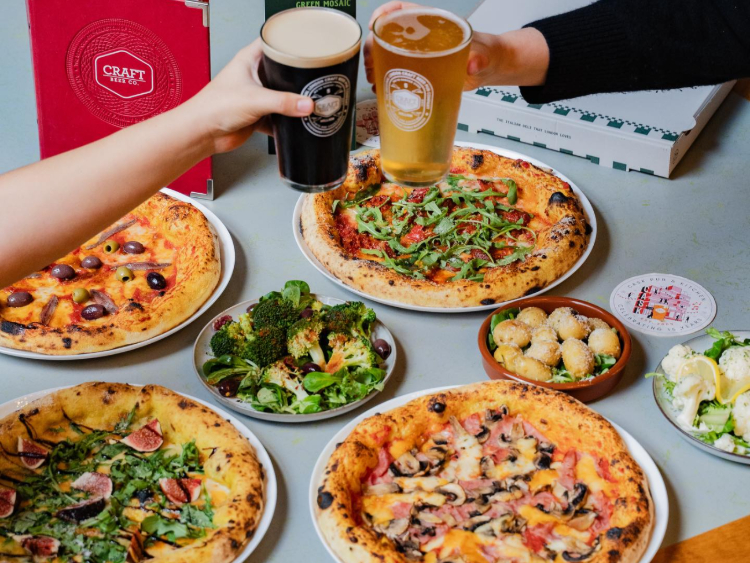 Green Mosaic Pizza - Holborn slider image