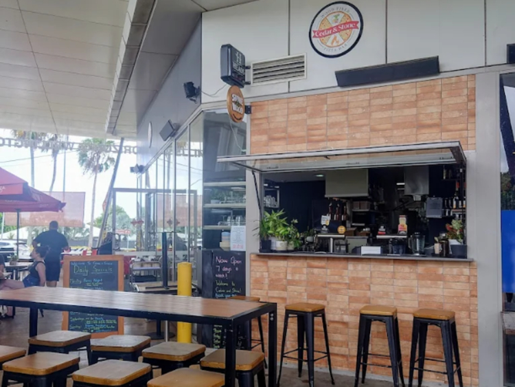 Cedar & Stone Wood Fired Pizza Bar slider image