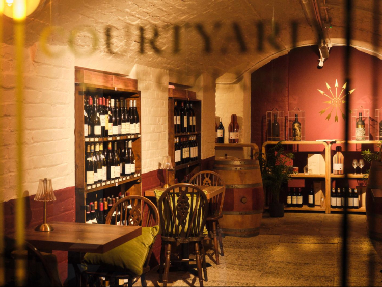 Courtyard Wine Cellar slider image