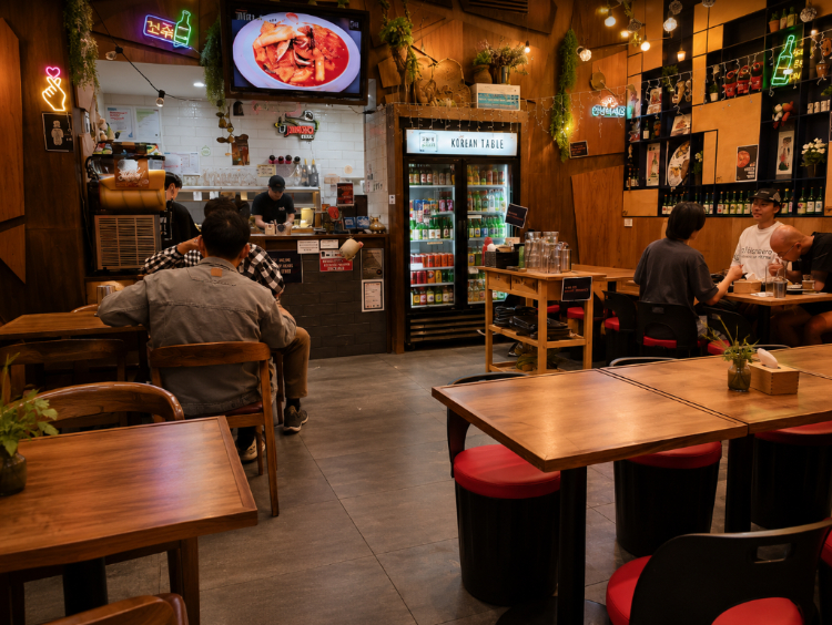 Korean Table slider image