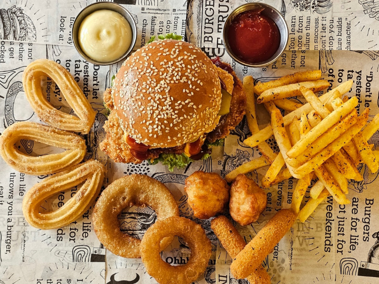 Ohannes Burger - Salford slider image