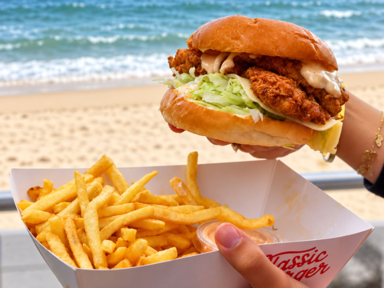 Classic Burger Brighton slider image
